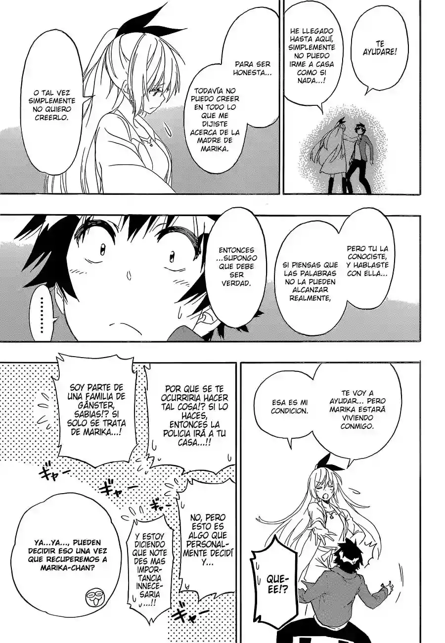 Nisekoi capítulo 188, página 10