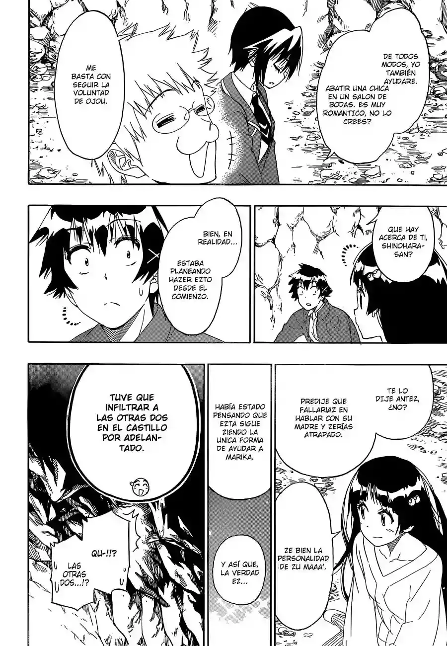 Nisekoi capítulo 188, página 11