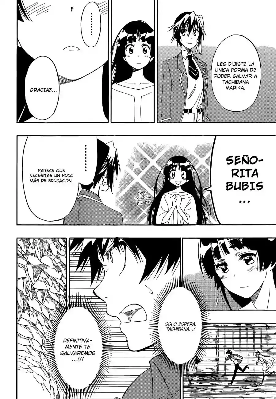 Nisekoi capítulo 188, página 17