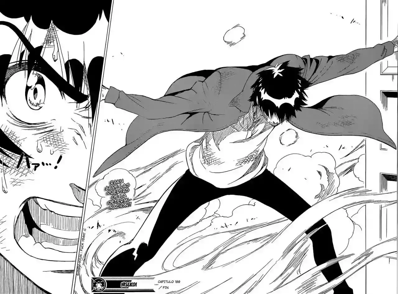 Nisekoi capítulo 189, página 19