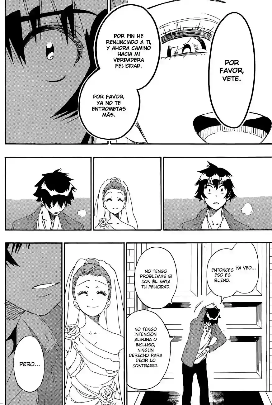 Nisekoi capítulo 190, página 9