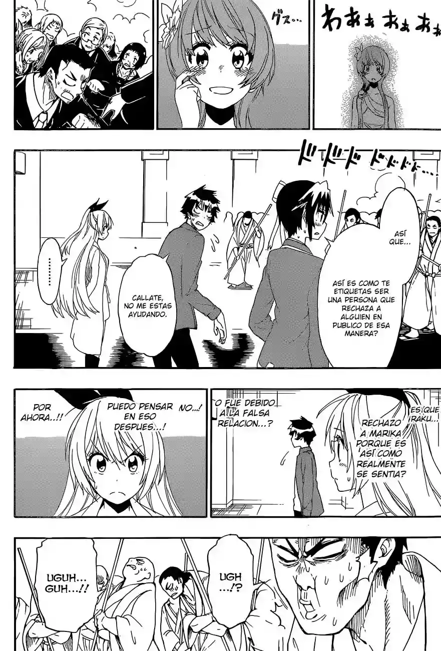 Nisekoi capítulo 190, página 17