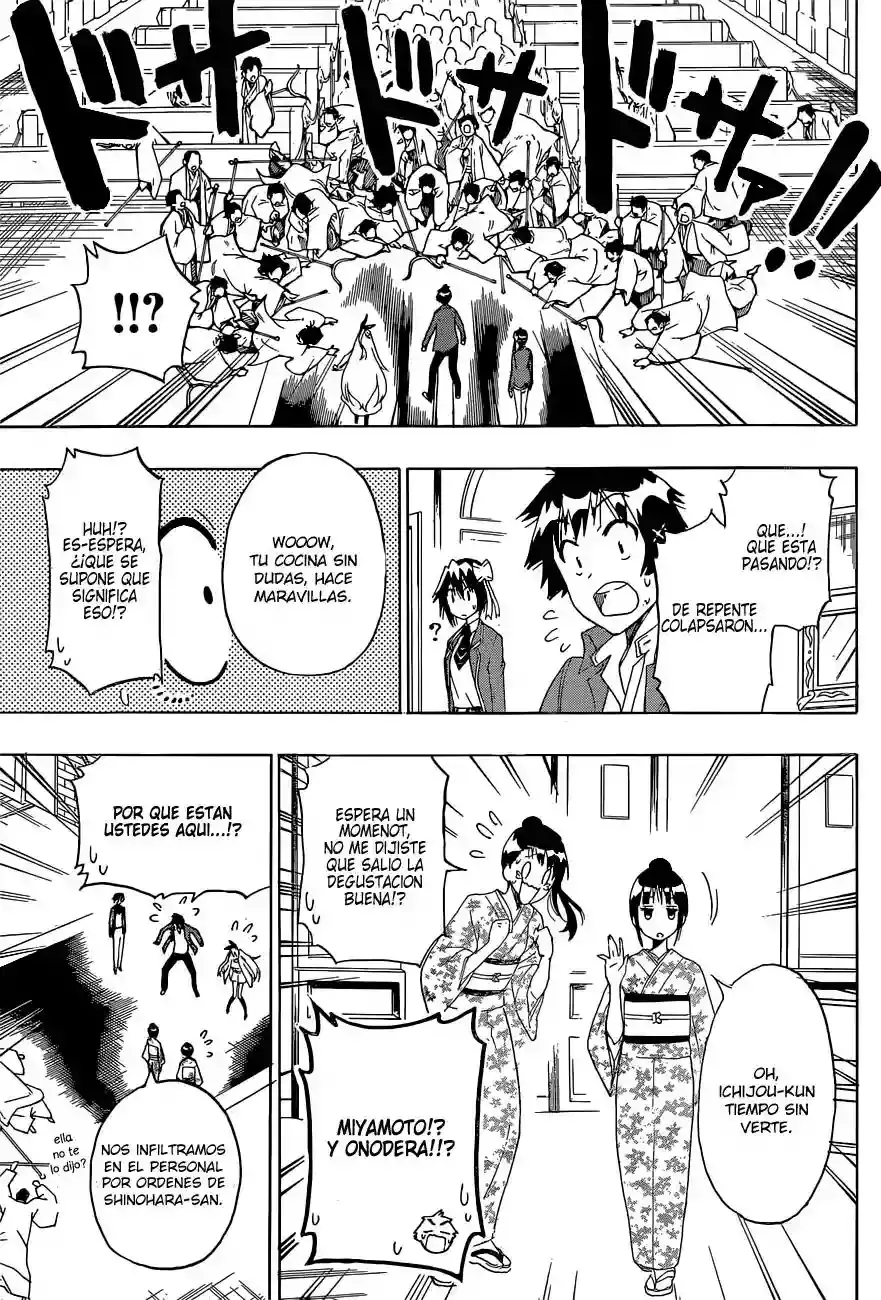 Nisekoi capítulo 190, página 18