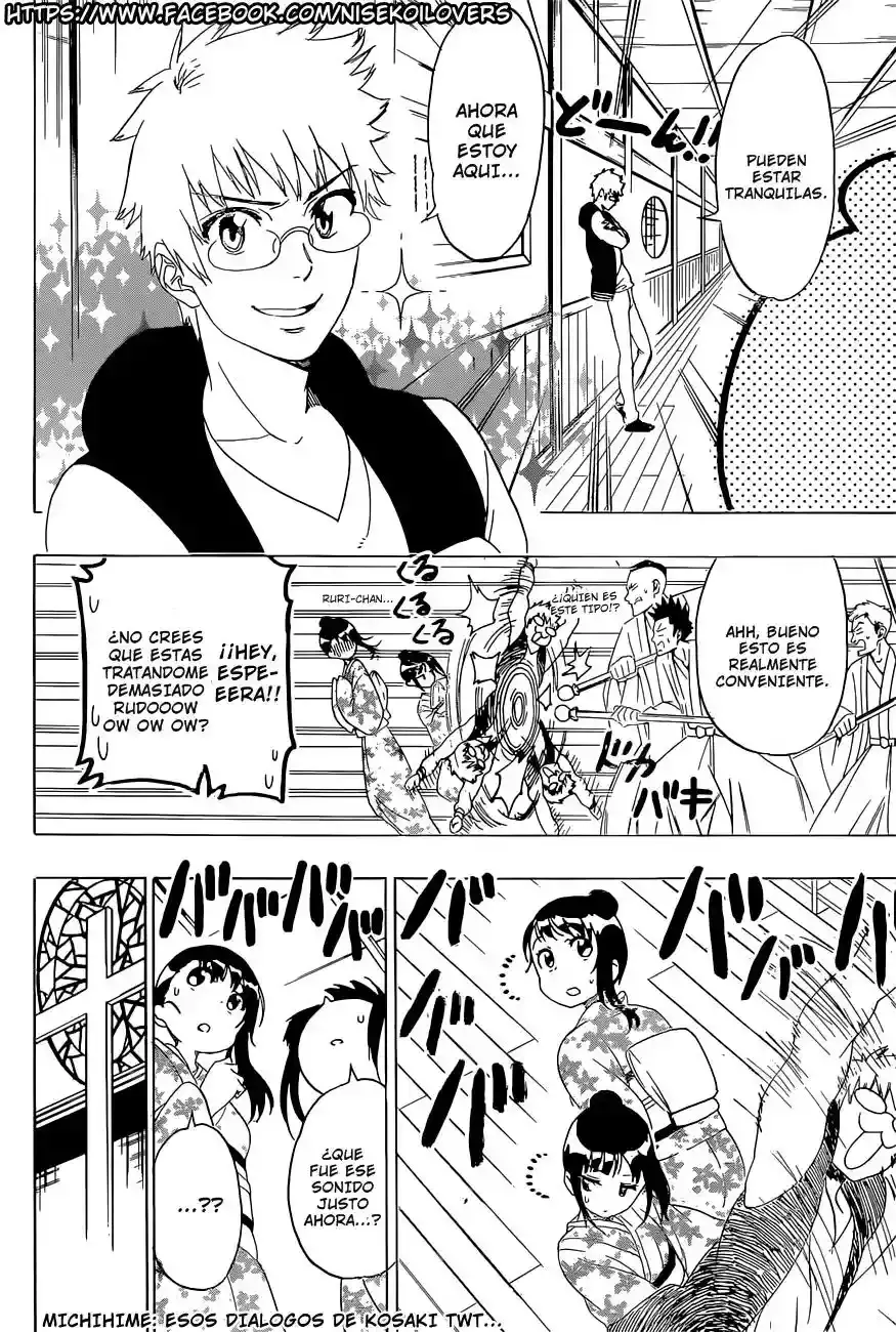 Nisekoi capítulo 192, página 3