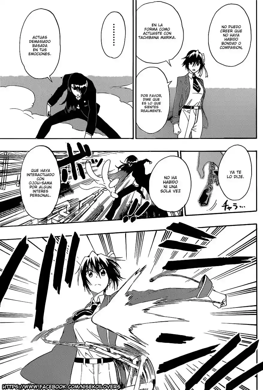 Nisekoi capítulo 192, página 8