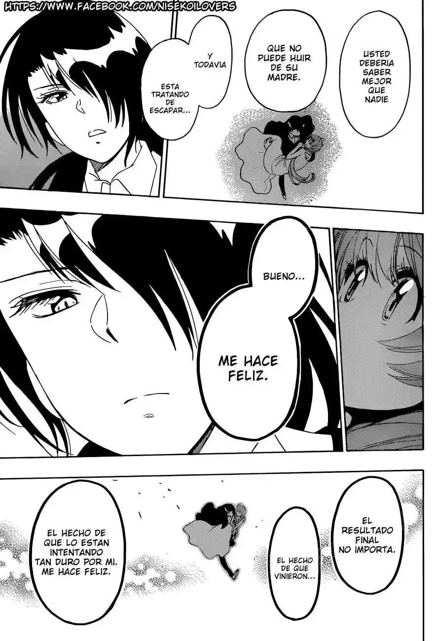 Nisekoi capítulo 192, página 12