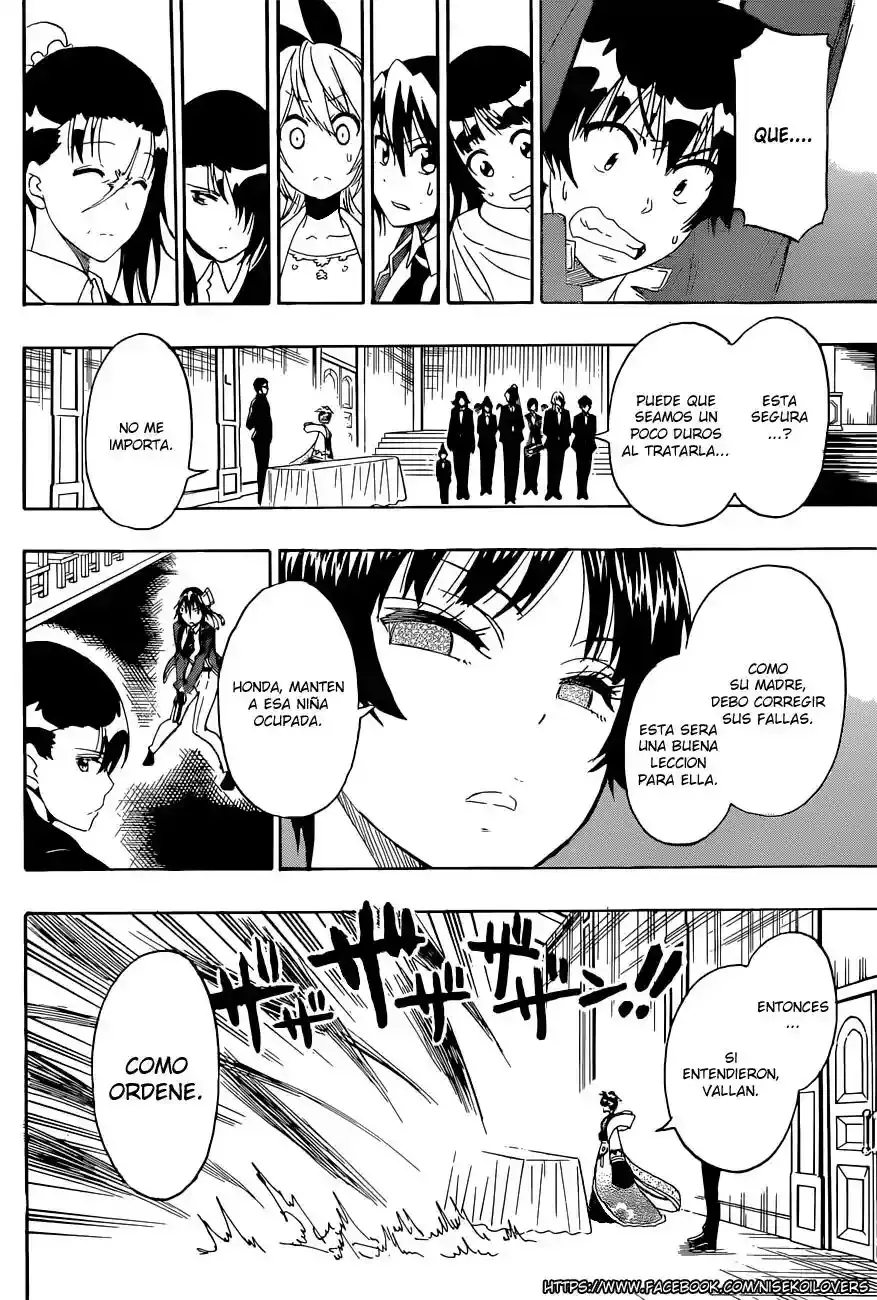 Nisekoi capítulo 192, página 17