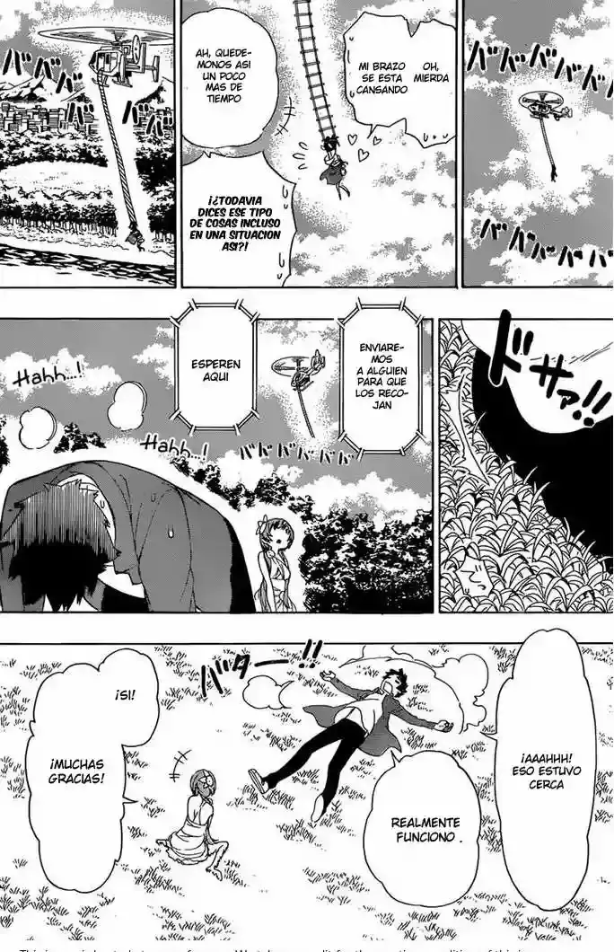 Nisekoi capítulo 194, página 6