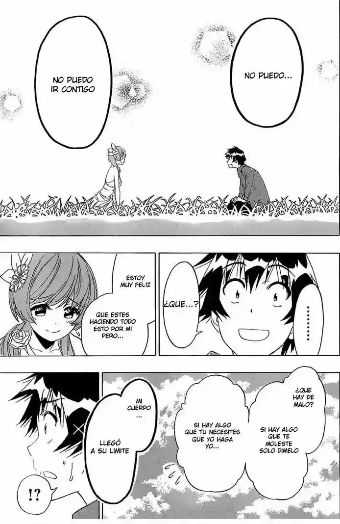 Nisekoi capítulo 194, página 9