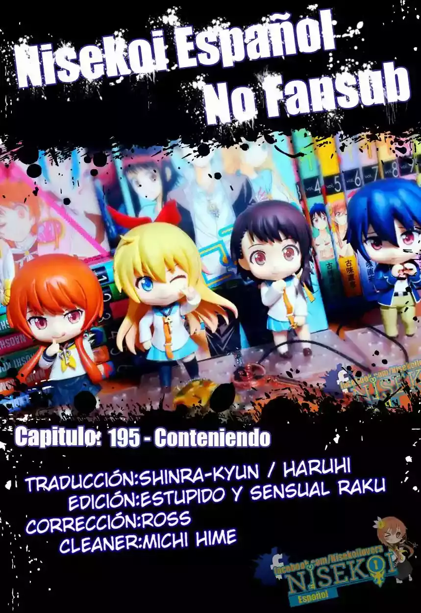 Nisekoi capítulo 195, página 1