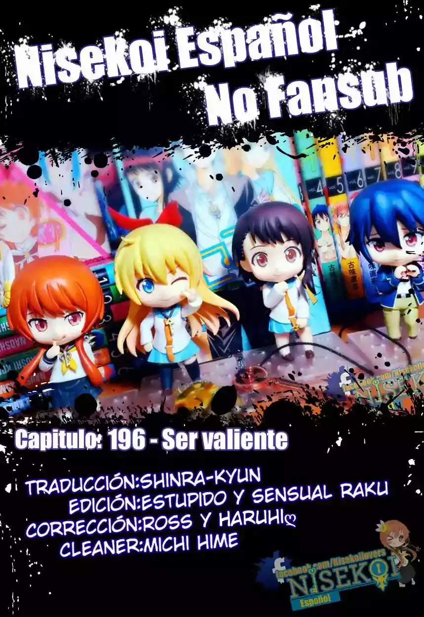 Nisekoi capítulo 196, página 1