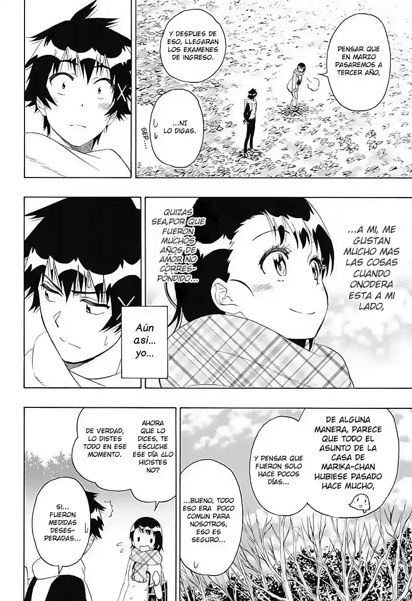 Nisekoi capítulo 196, página 14