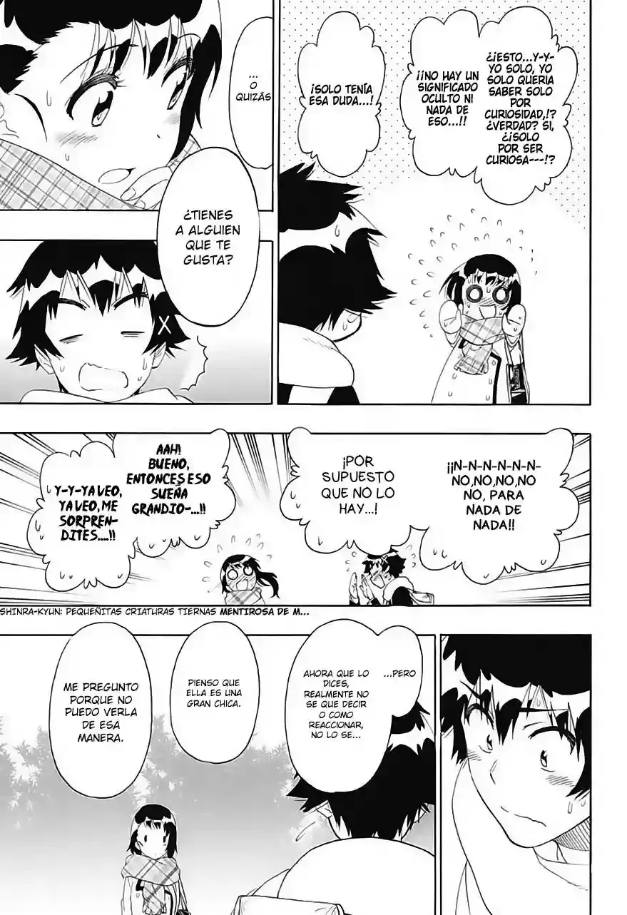 Nisekoi capítulo 196, página 17
