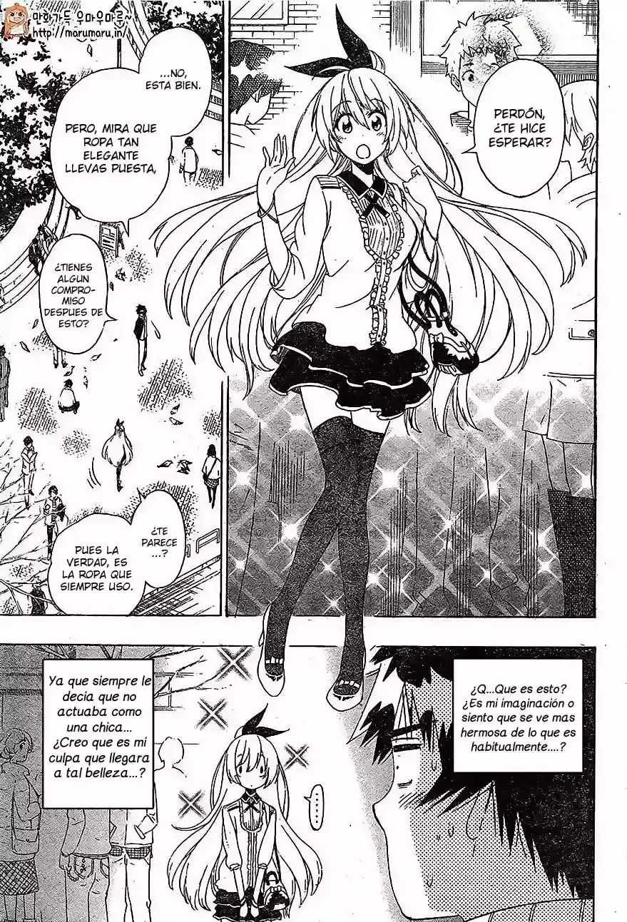 Nisekoi capítulo 197, página 4