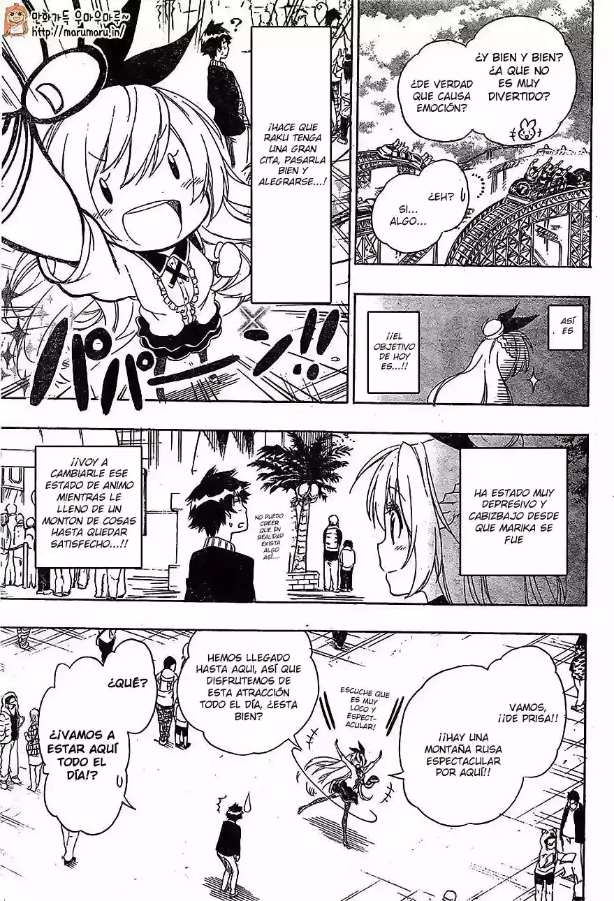 Nisekoi capítulo 197, página 8