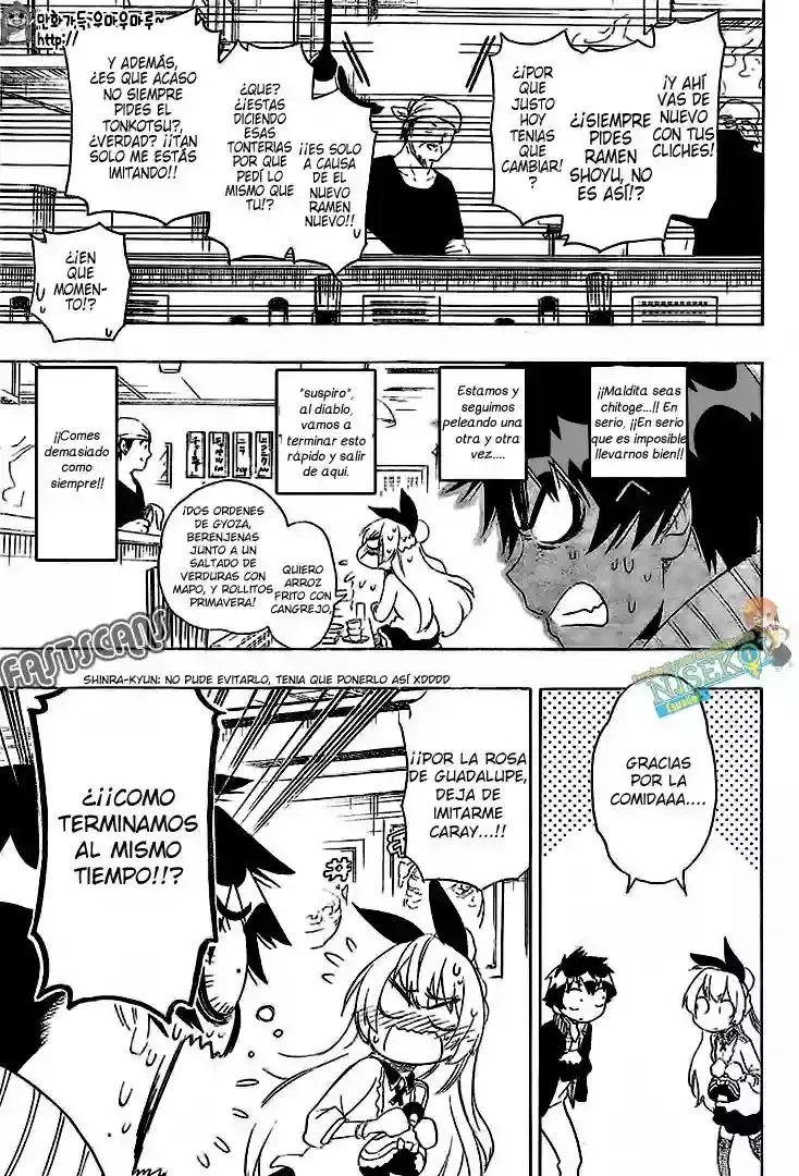 Nisekoi capítulo 198, página 4
