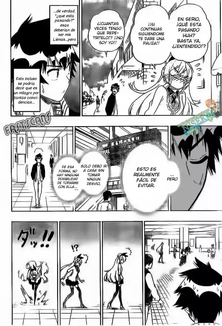 Nisekoi capítulo 198, página 7