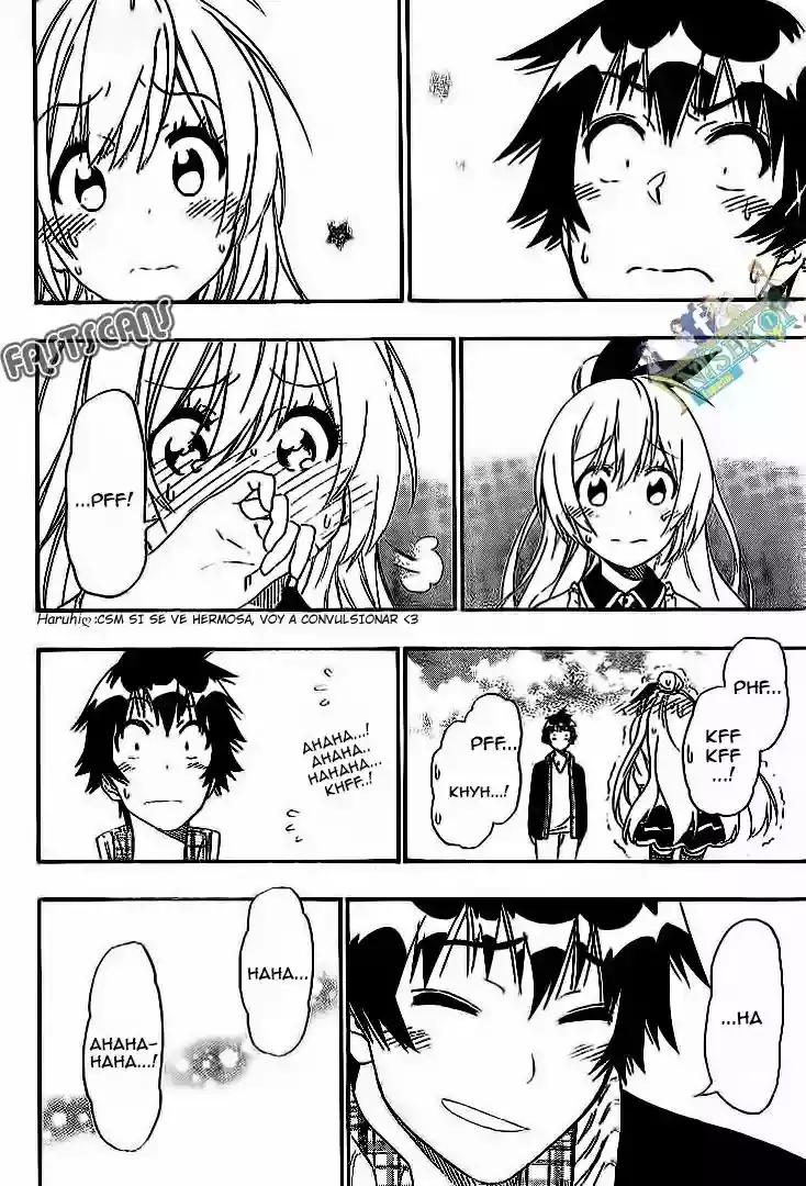 Nisekoi capítulo 198, página 11