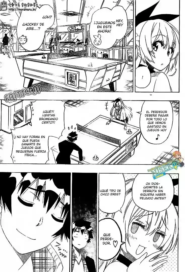 Nisekoi capítulo 198, página 16