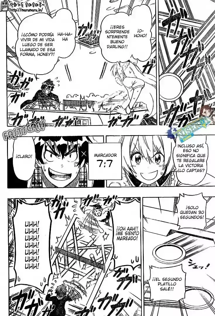 Nisekoi capítulo 198, página 17