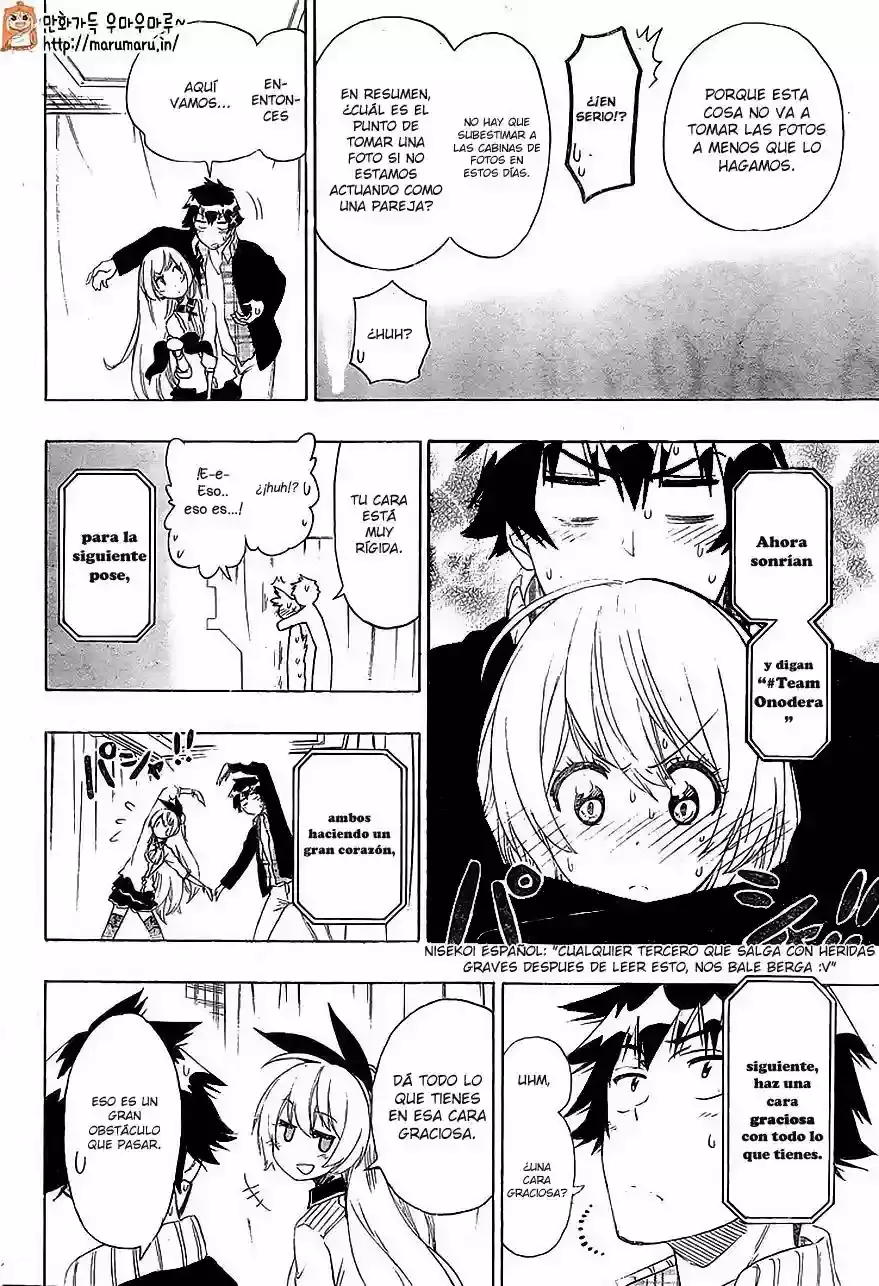 Nisekoi capítulo 199, página 5