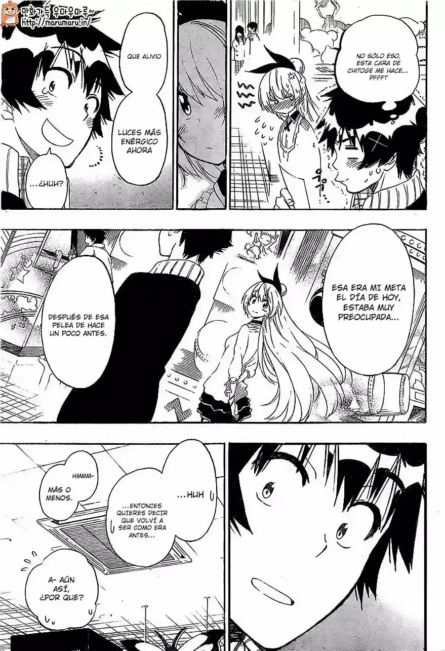 Nisekoi capítulo 199, página 8