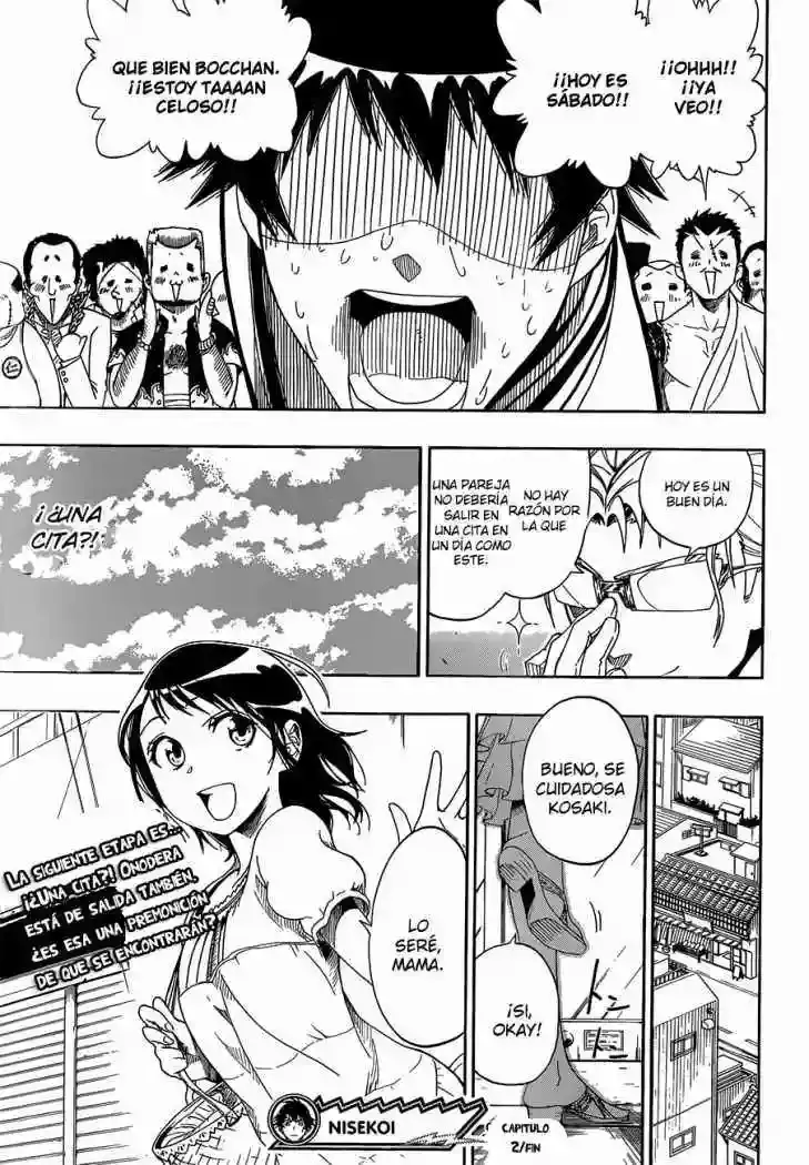 Nisekoi capítulo 2, página 26