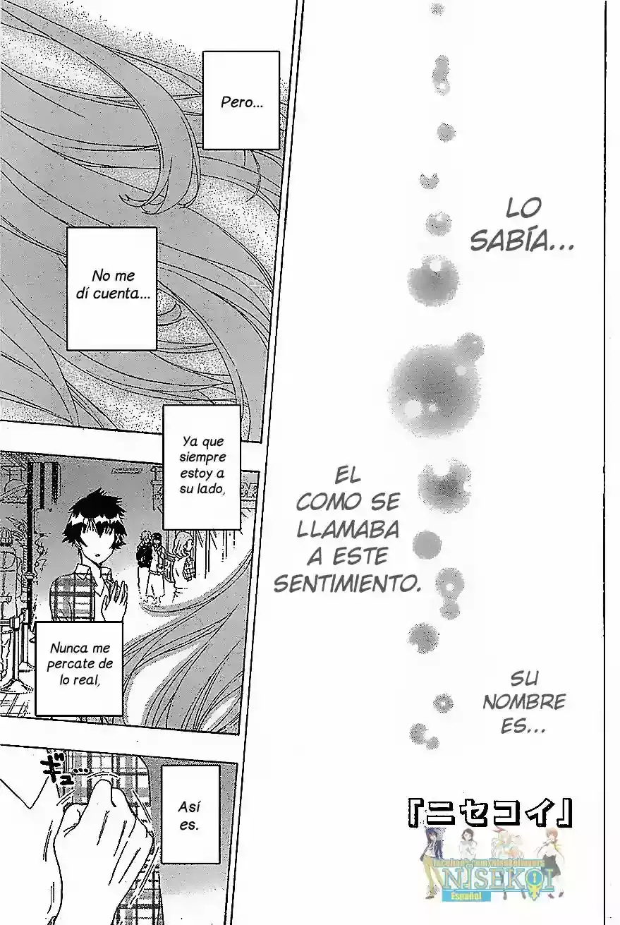 Nisekoi capítulo 200, página 2