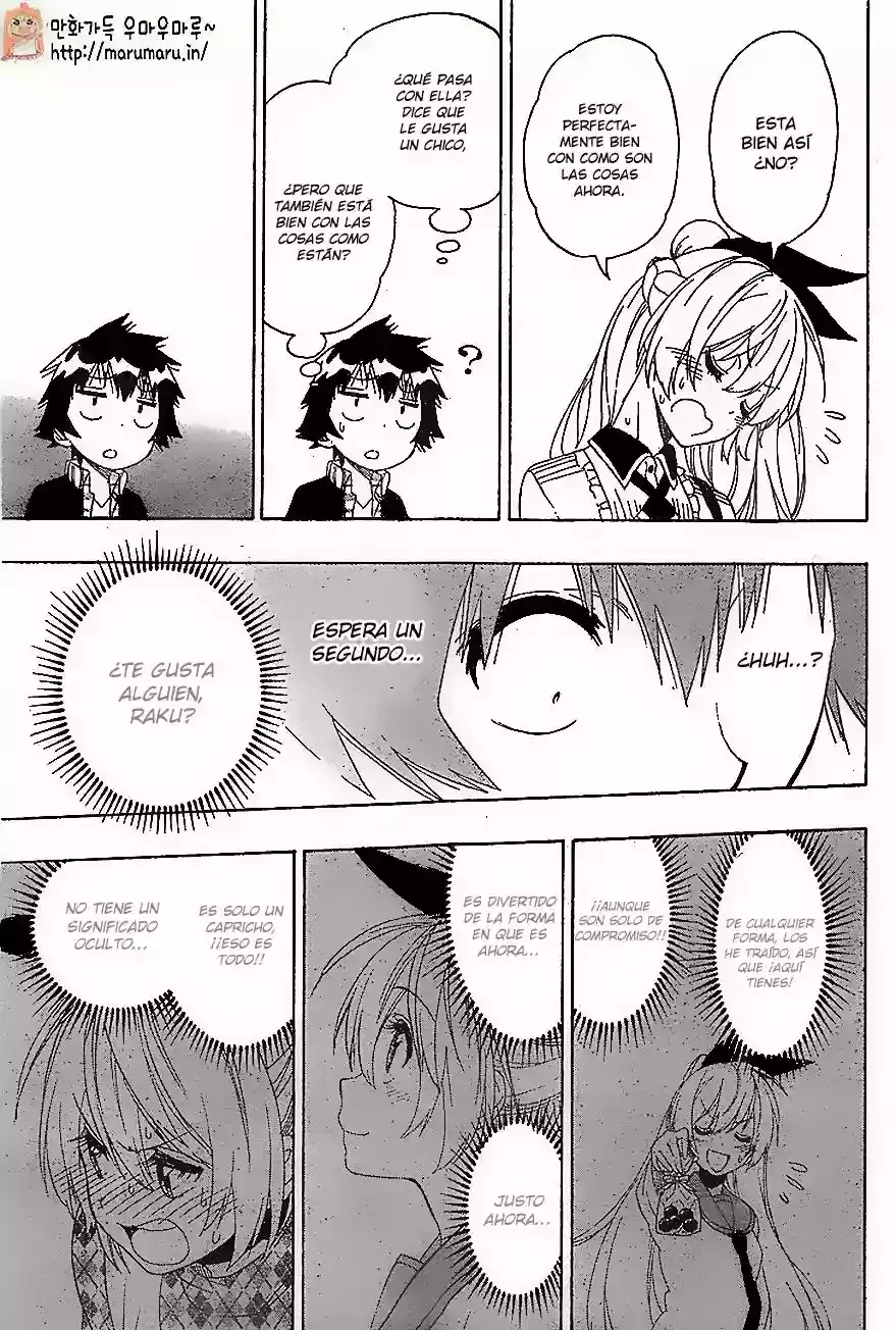 Nisekoi capítulo 200, página 11
