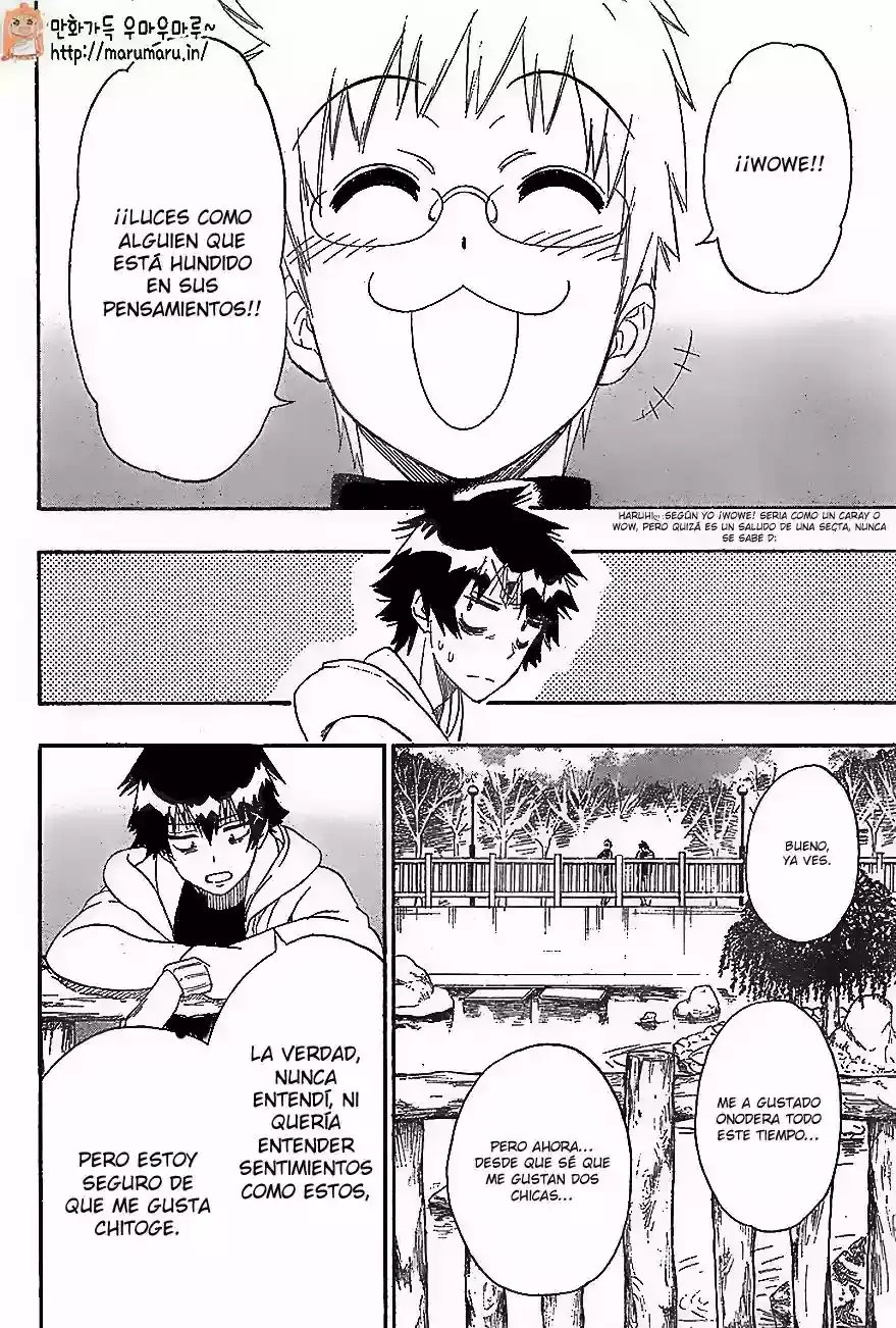 Nisekoi capítulo 200, página 14