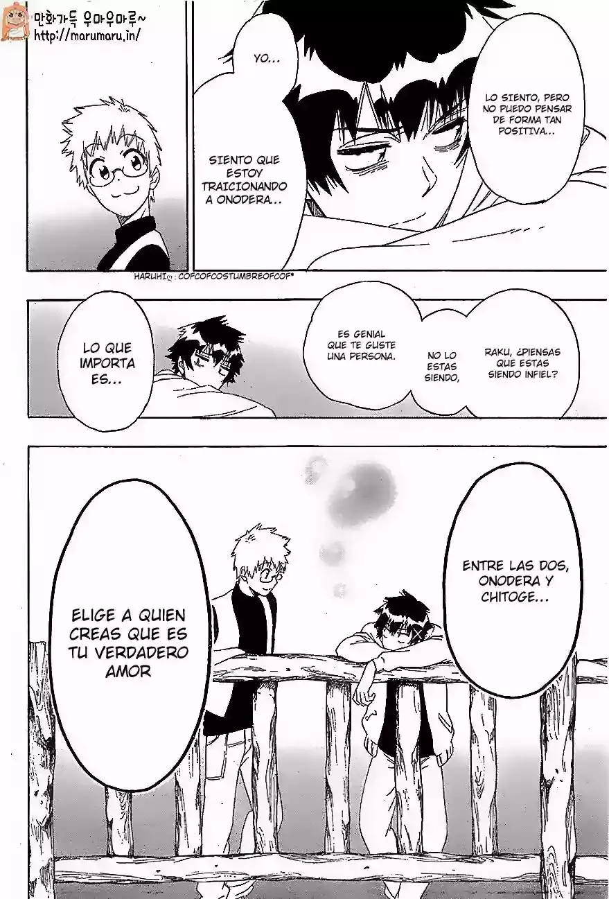 Nisekoi capítulo 200, página 16