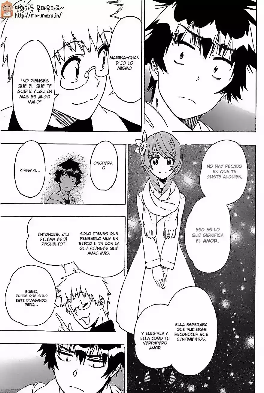 Nisekoi capítulo 200, página 17