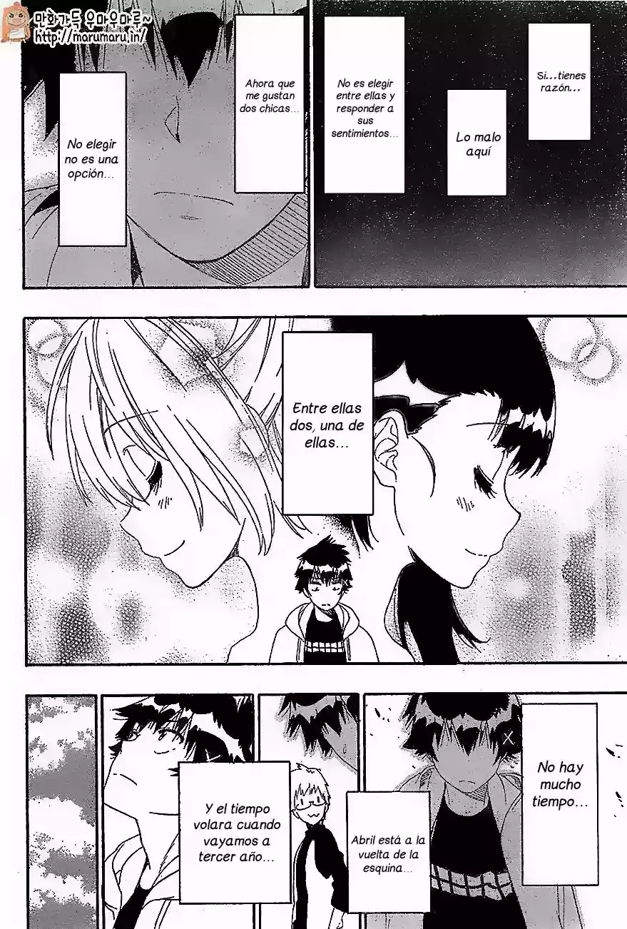 Nisekoi capítulo 200, página 18