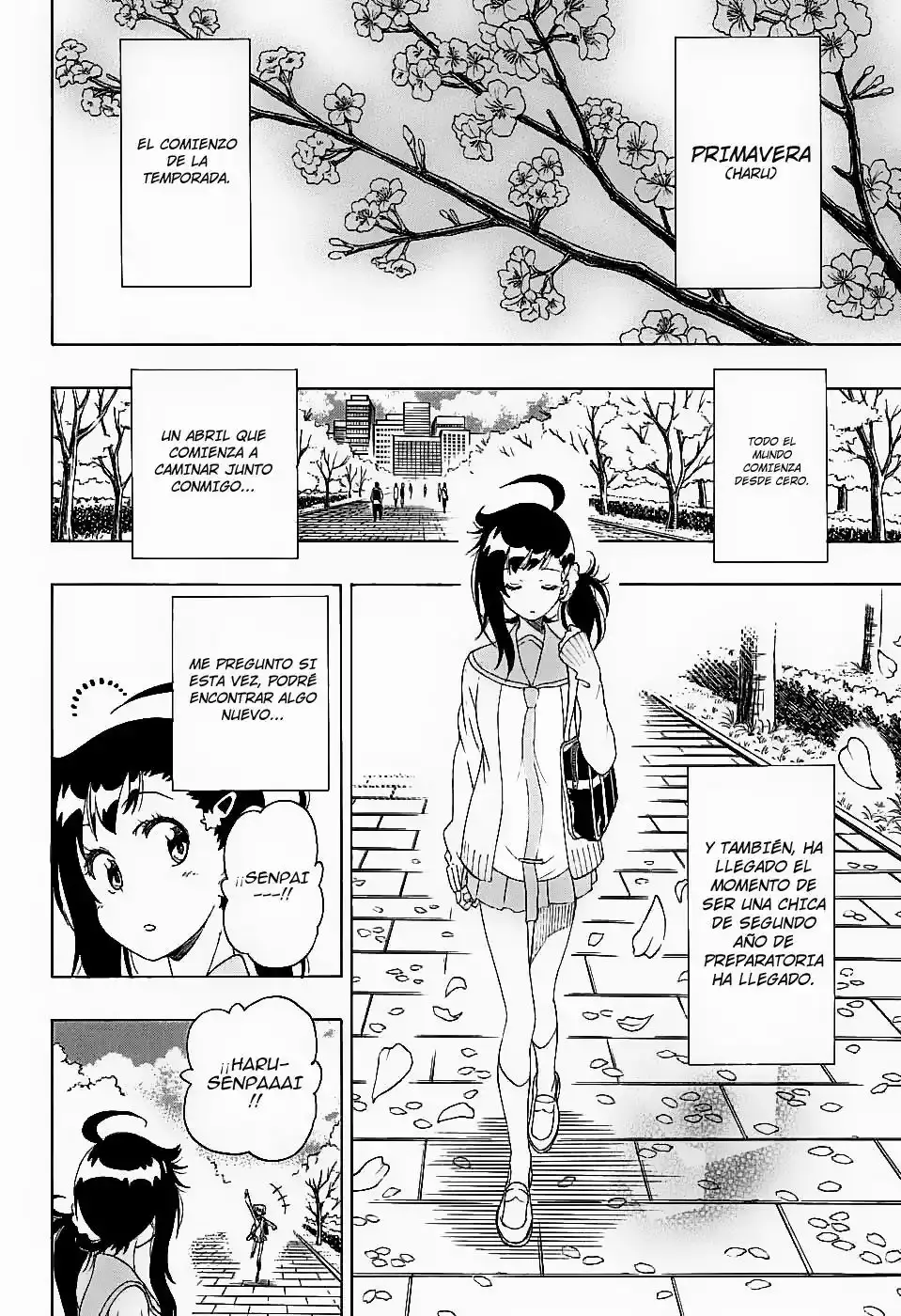 Nisekoi capítulo 201, página 3