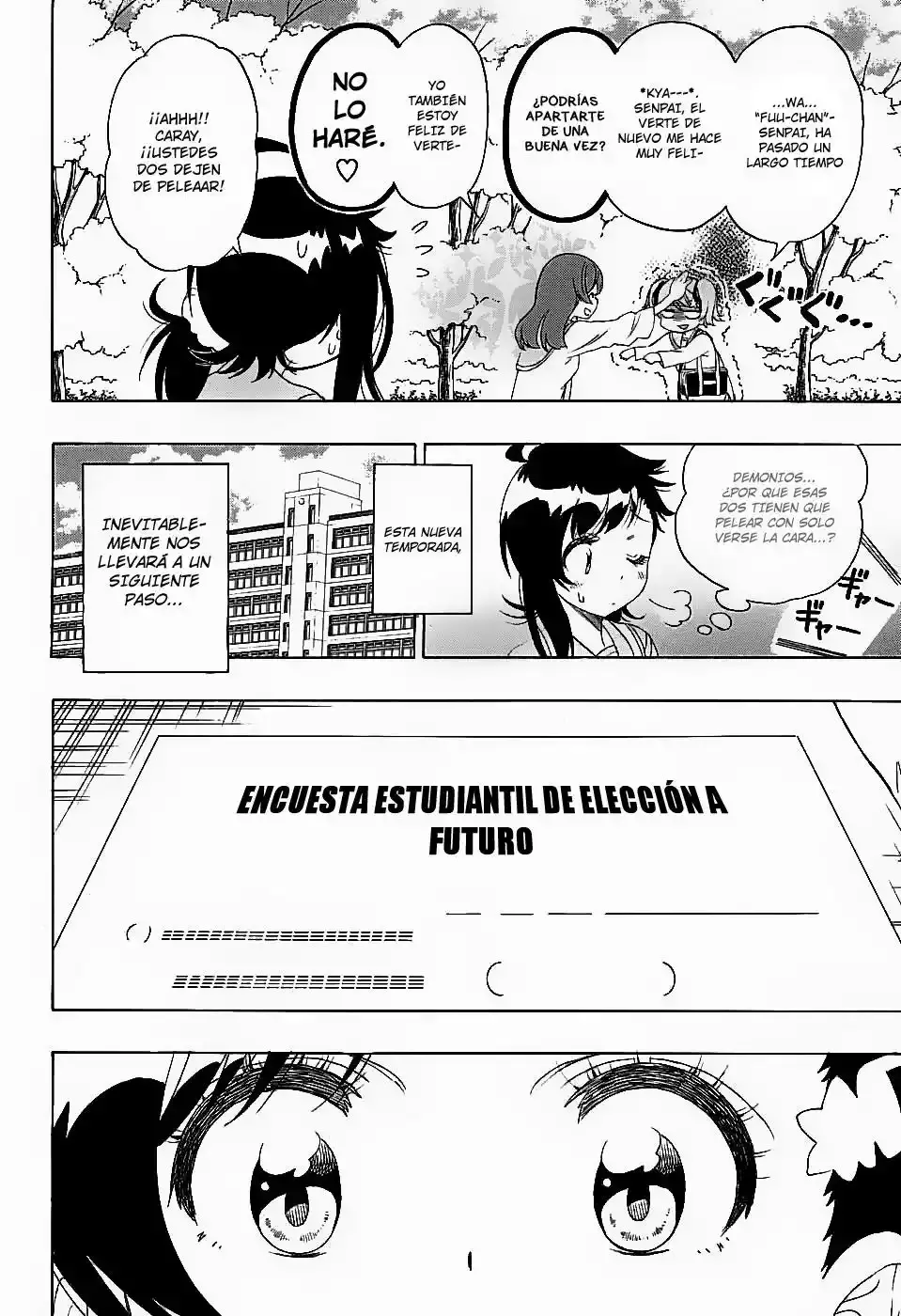 Nisekoi capítulo 201, página 5