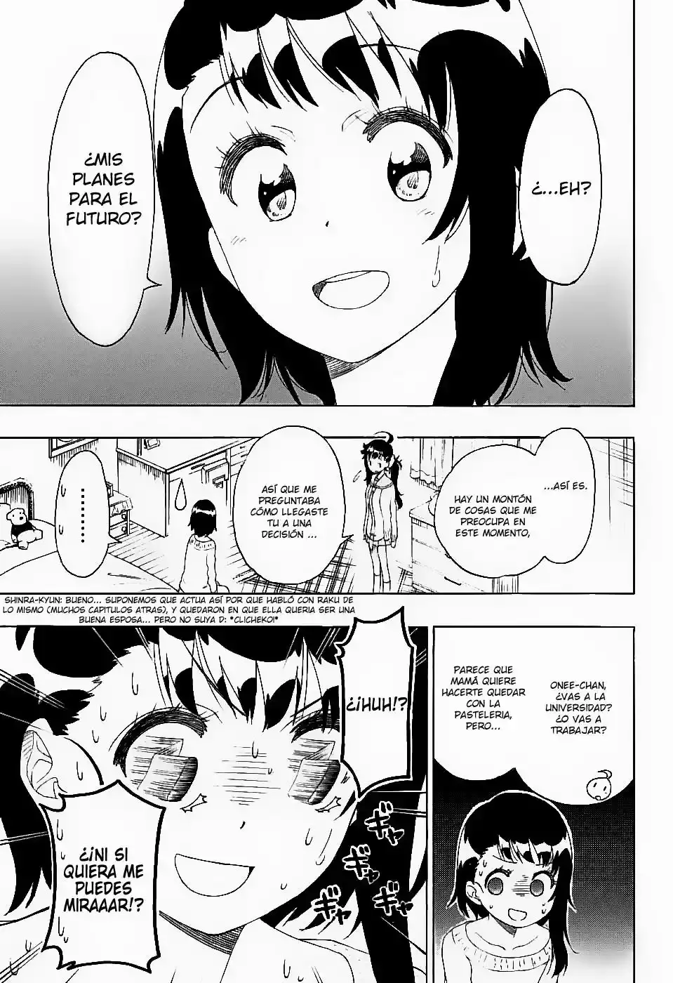 Nisekoi capítulo 201, página 10