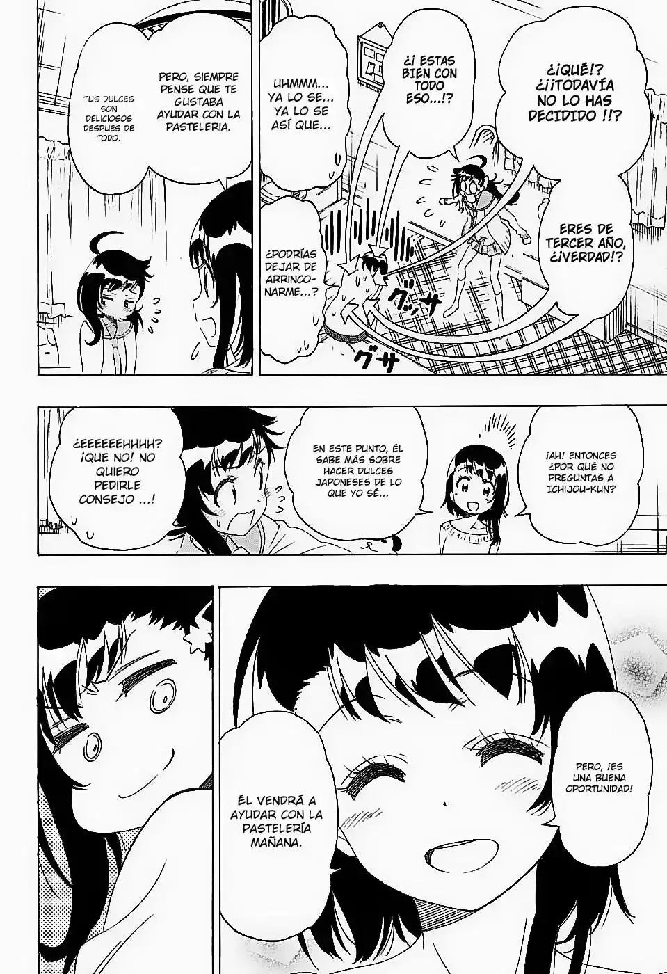 Nisekoi capítulo 201, página 11
