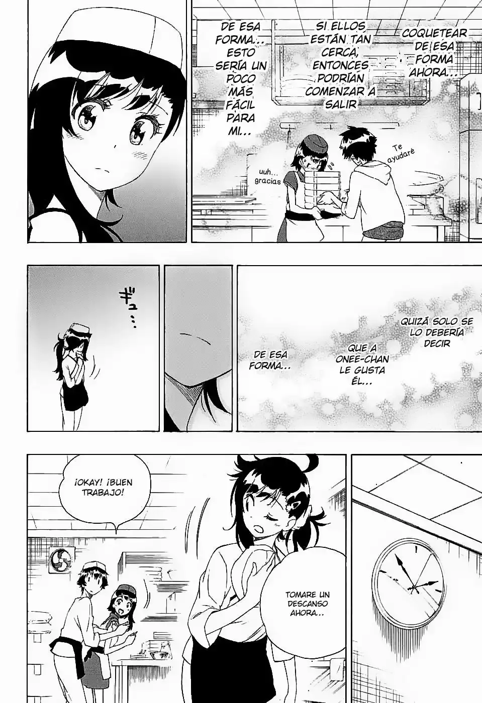 Nisekoi capítulo 201, página 15