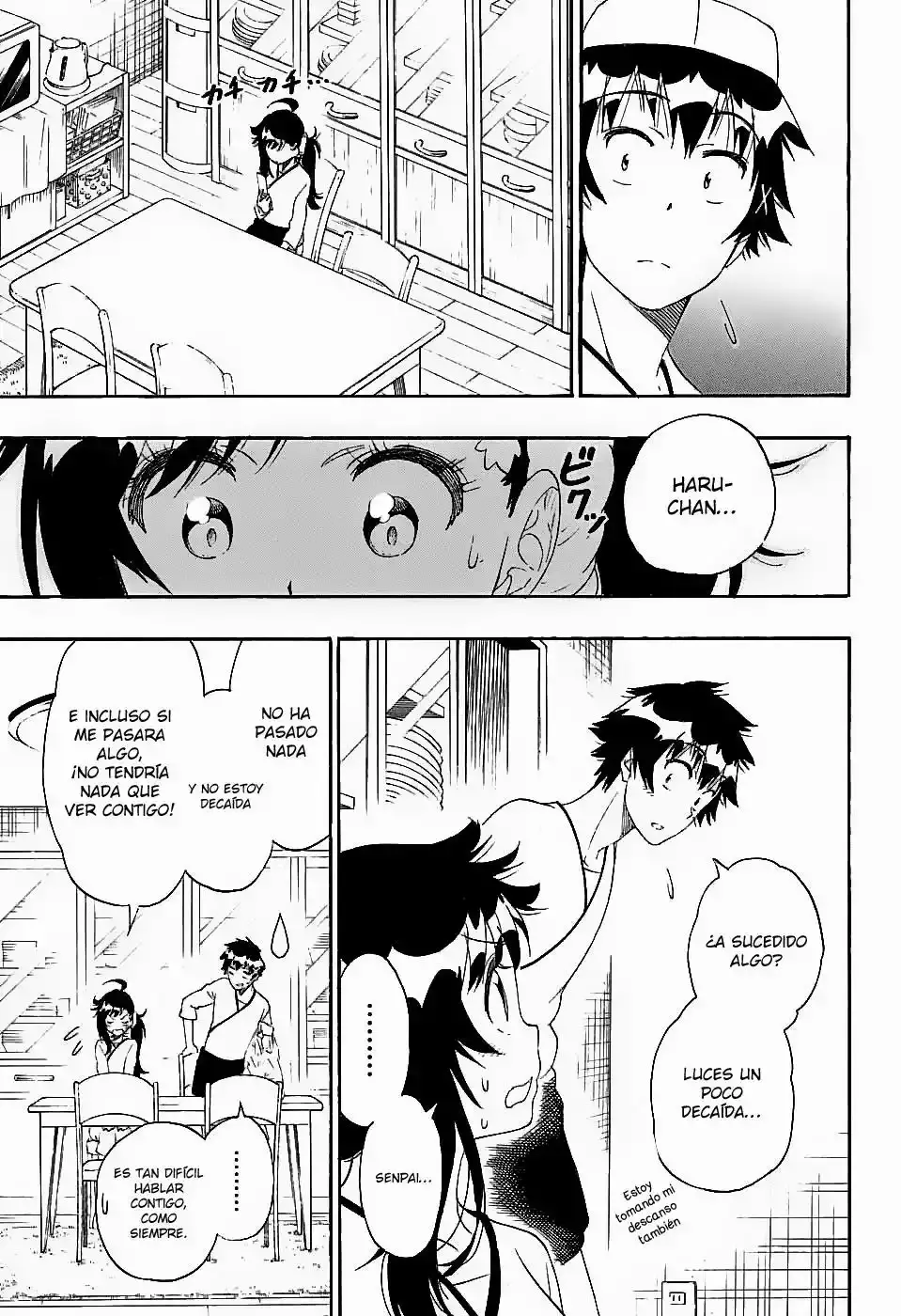 Nisekoi capítulo 201, página 16