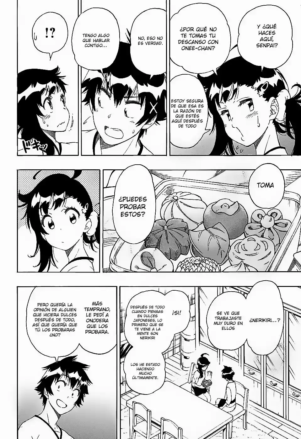Nisekoi capítulo 201, página 17