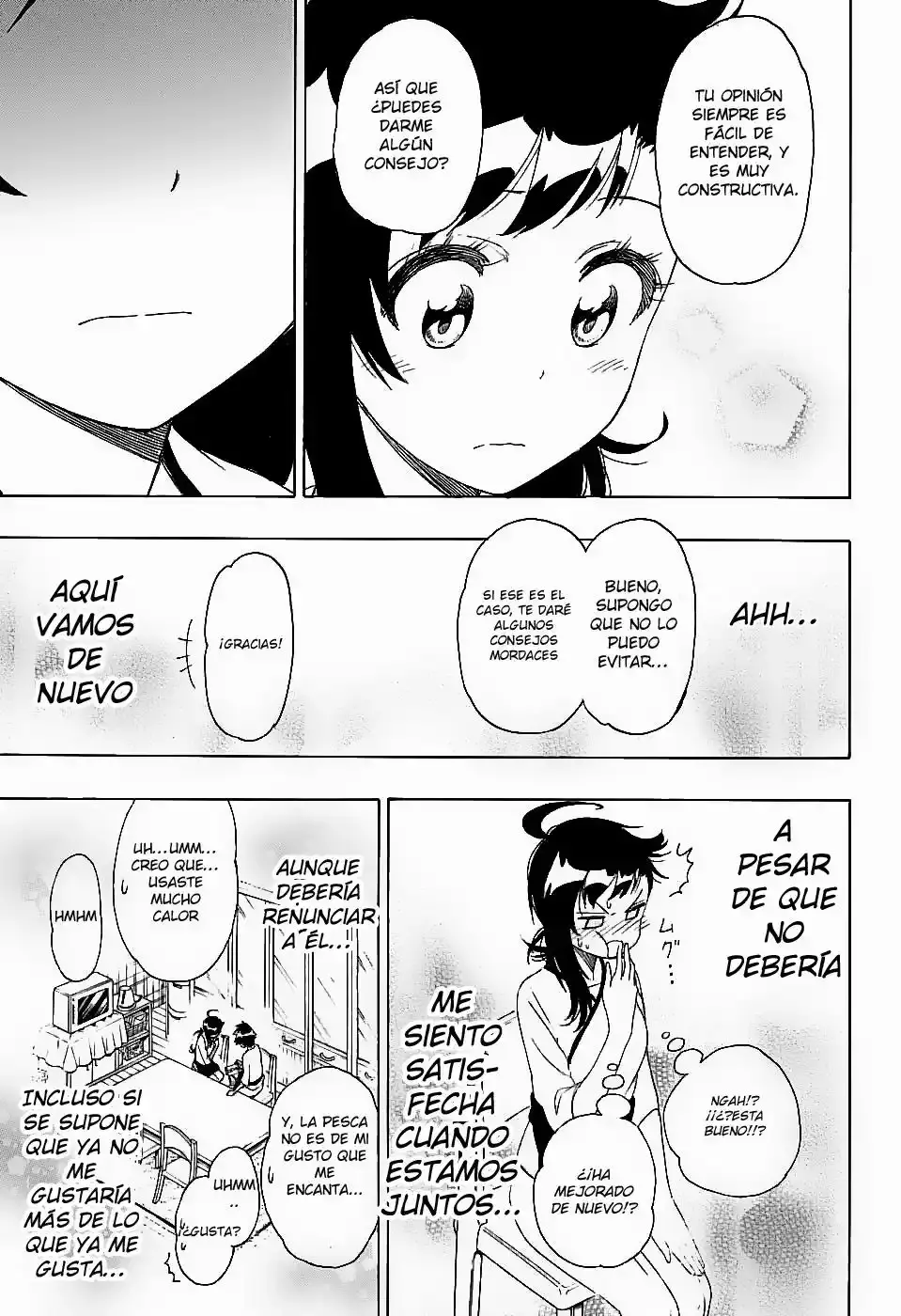 Nisekoi capítulo 201, página 18