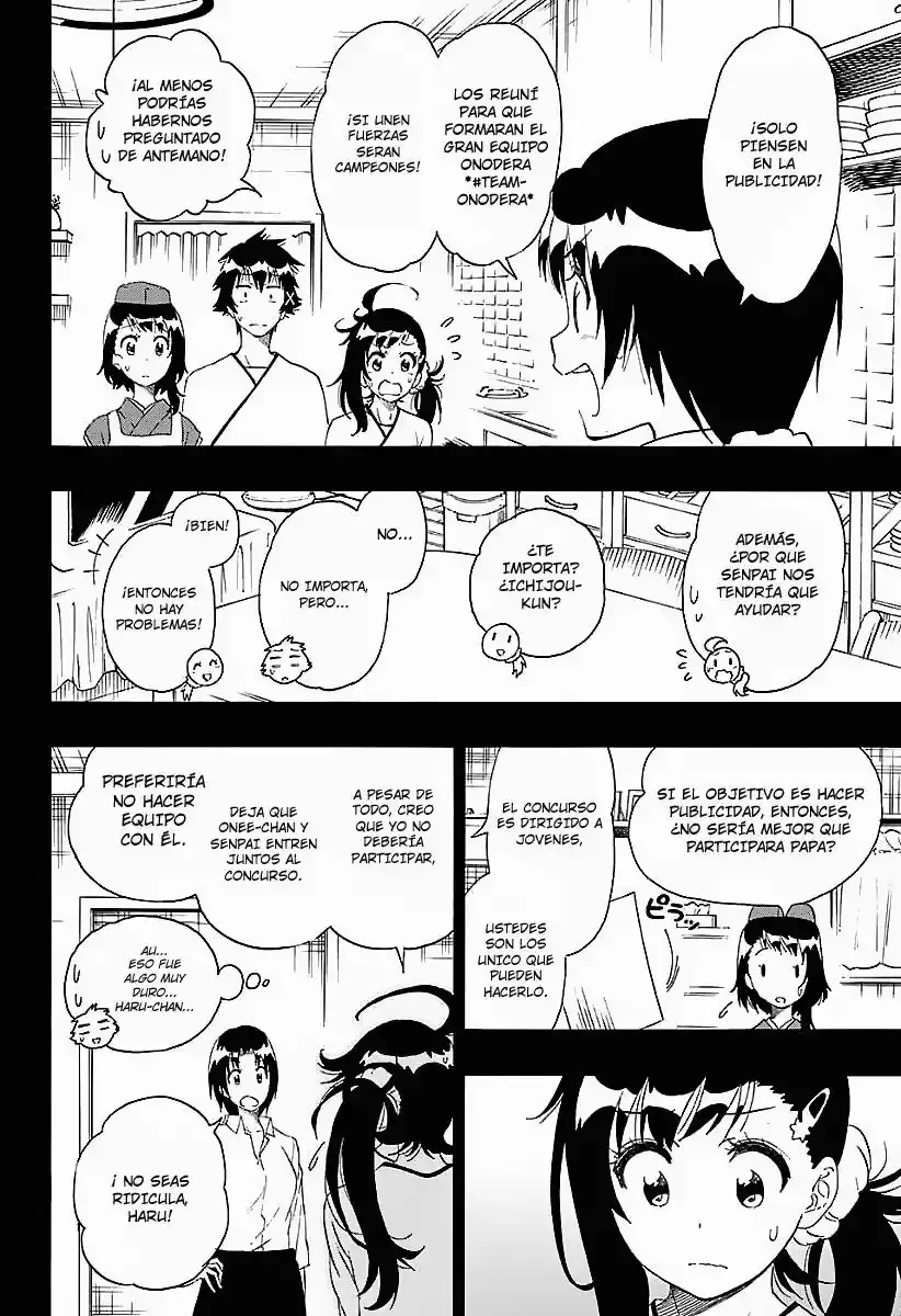 Nisekoi capítulo 202, página 3