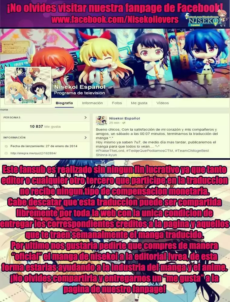 Nisekoi capítulo 202, página 21
