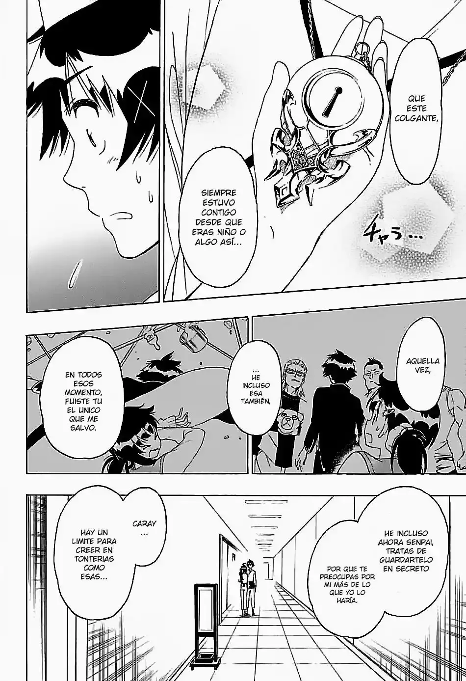Nisekoi capítulo 203, página 3