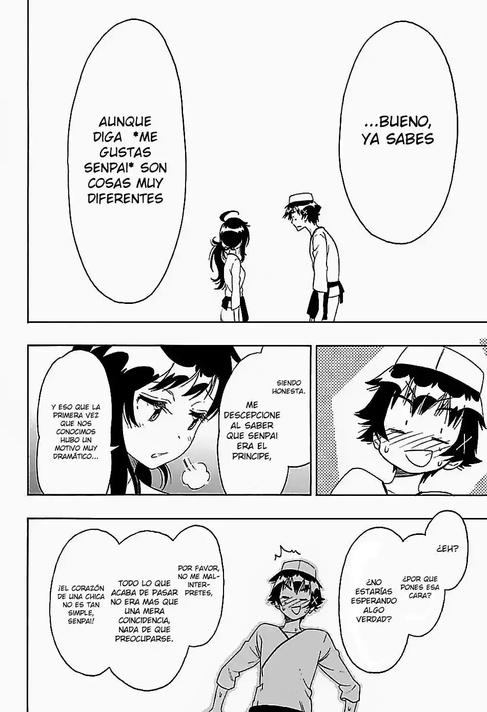 Nisekoi capítulo 203, página 5