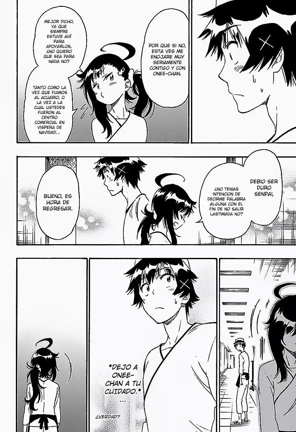 Nisekoi capítulo 203, página 7