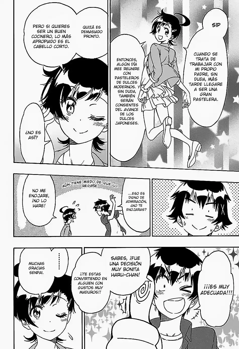 Nisekoi capítulo 203, página 17