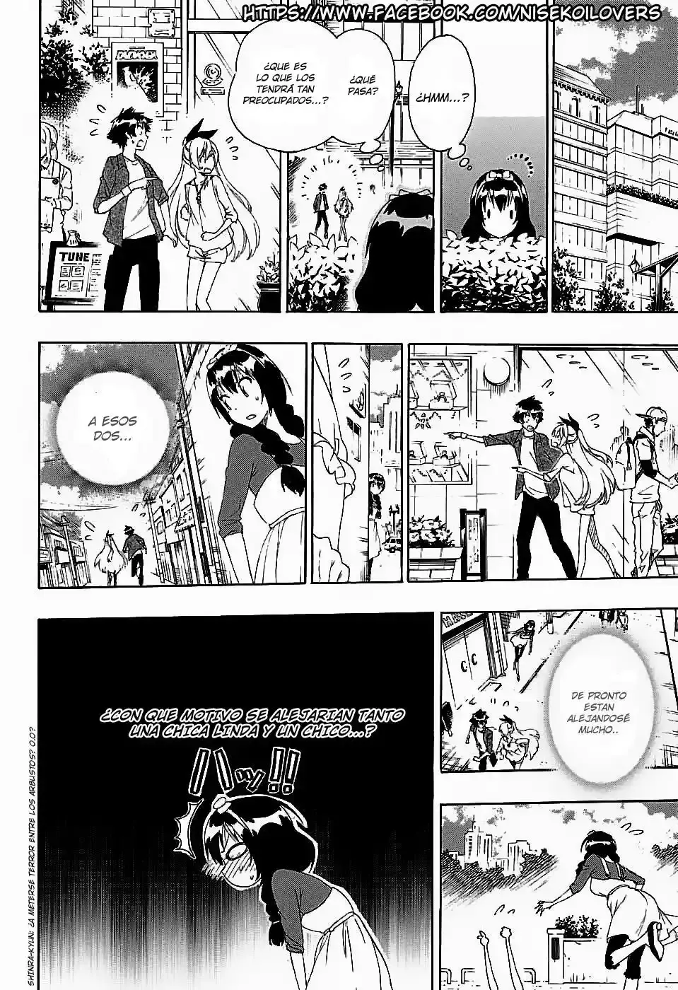 Nisekoi capítulo 204, página 9