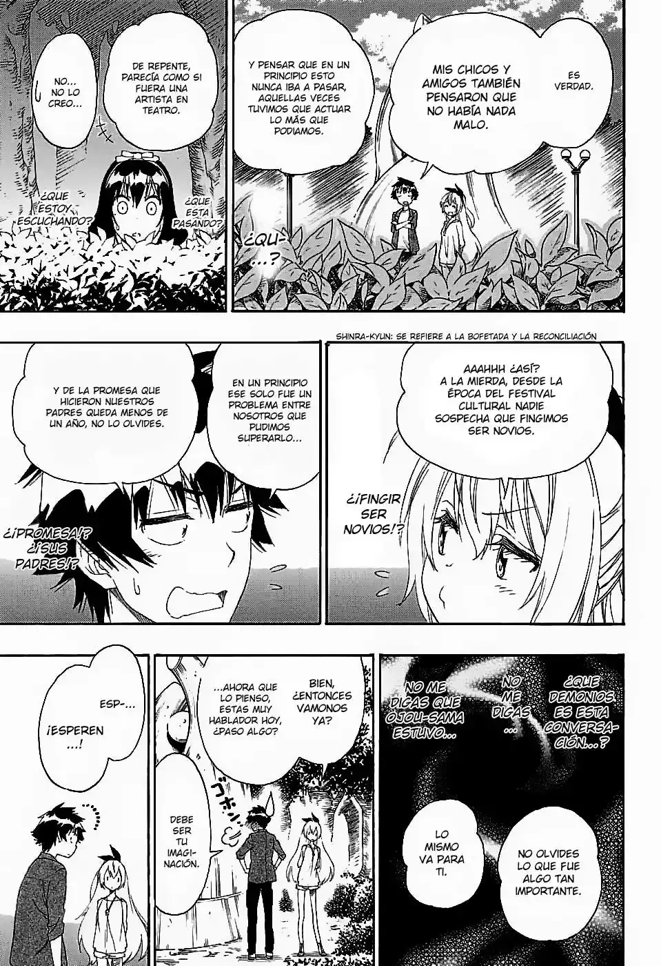 Nisekoi capítulo 204, página 12