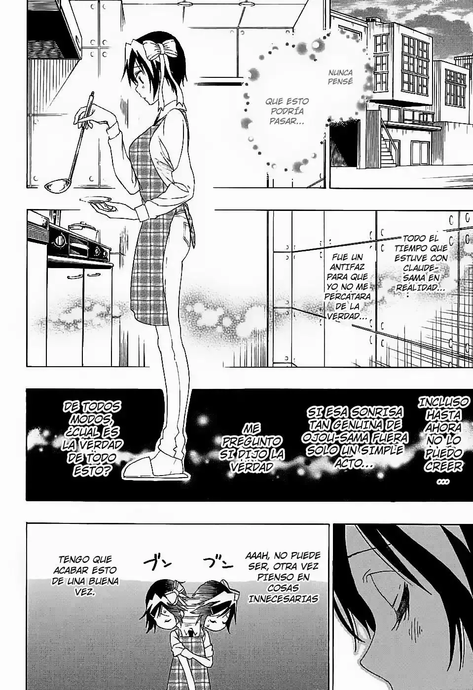Nisekoi capítulo 204, página 17